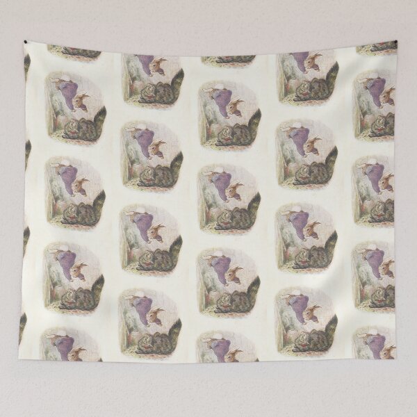 Artikelvorschau, Die Geschichte von Benjamin Bunny von Beatrix Potter entworfen und verkauft von Vintage Designs +.