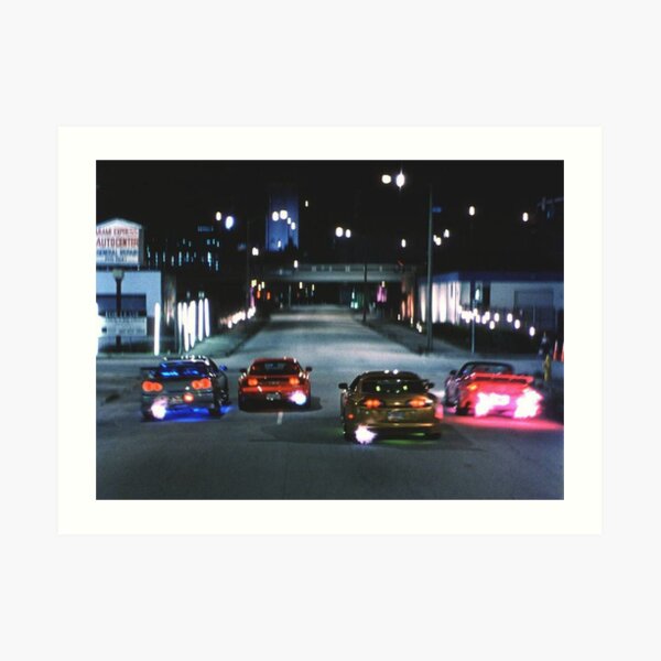 Fast & Furious Art Print