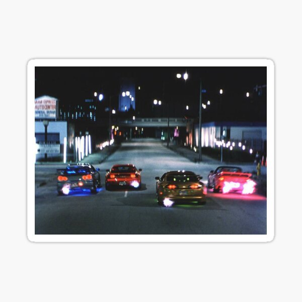 Rapide furieux Sticker