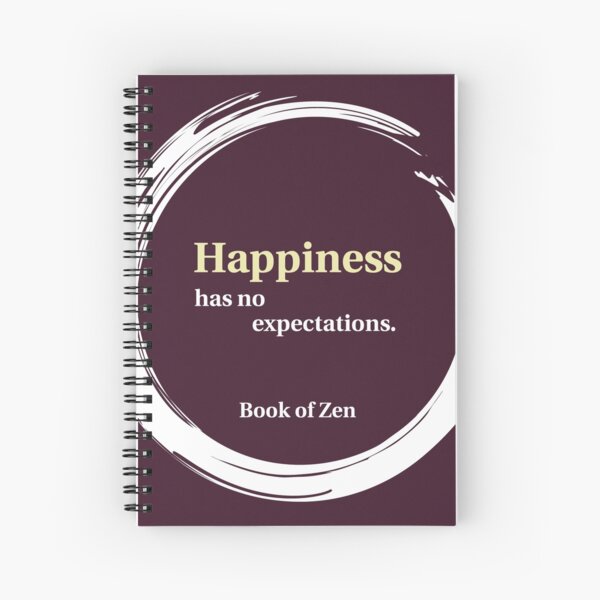 Item preview, Inspirational Happiness Quote designed and sold by bookofzen.