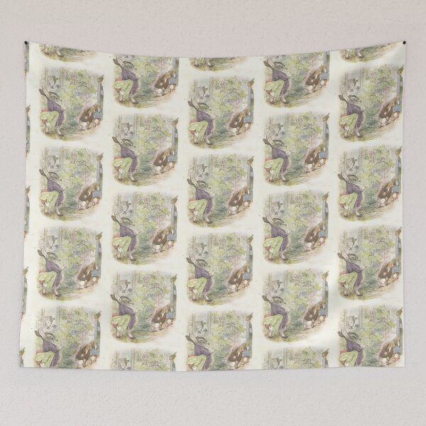 Artikelvorschau, Die Geschichte von Benjamin Bunny von Beatrix Potter entworfen und verkauft von Vintage Designs +.