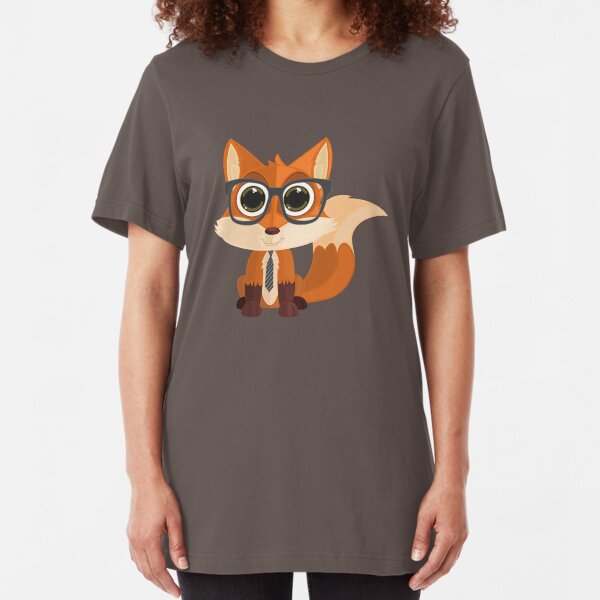 Fox Nerd Slim Fit T-Shirt