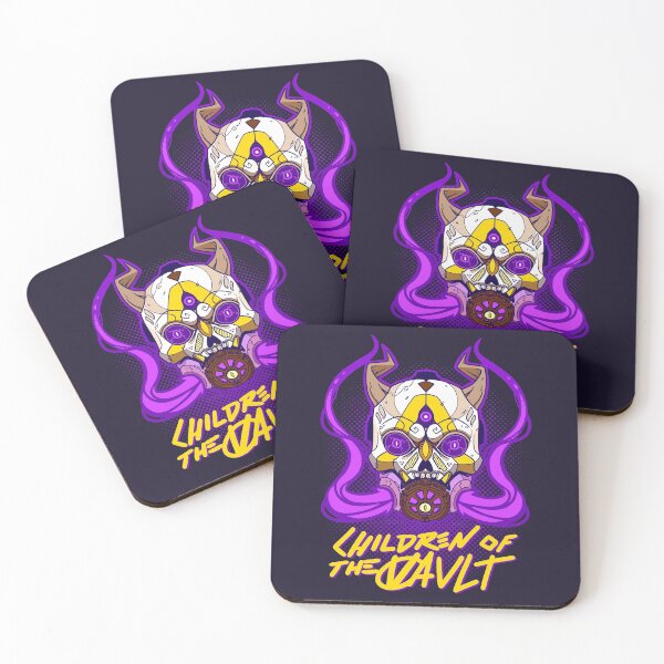 Children of the Oni Vault Coasters (Set of 4)