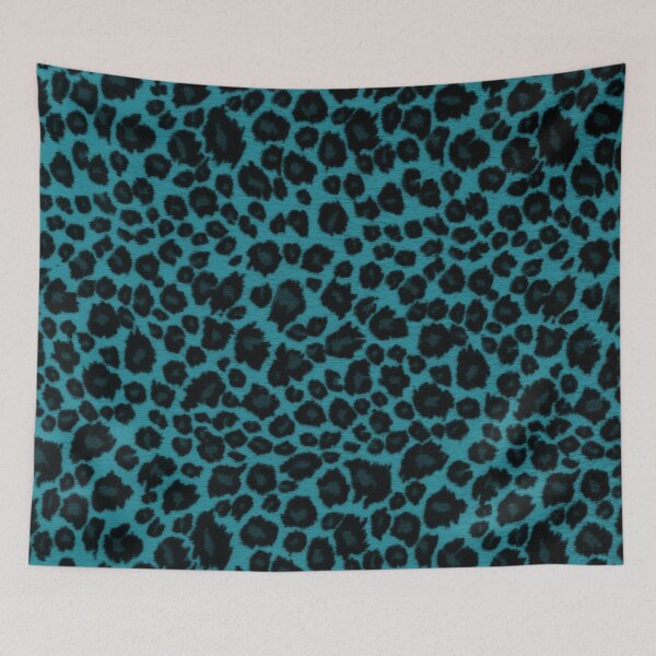 Item preview, Sapphire Leopard Skin designed and sold by HomeLivingCo.