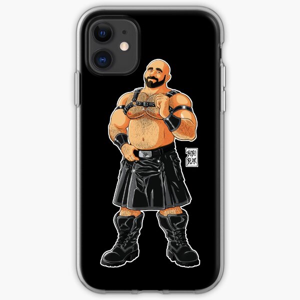 JIM LIKES LEATHER KILTS iPhone Soft Case