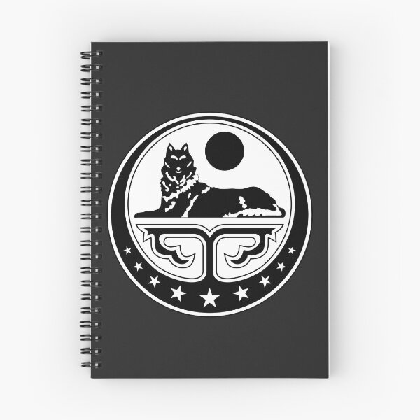 Item preview, Chechen coat of arms - Ichkeria - Black and white edition designed and sold by Vaynah Design.
