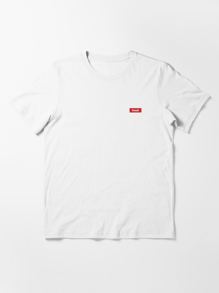 Fendi box logo t shirt Clearance