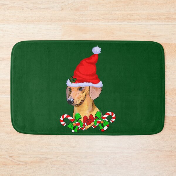 Item preview, Dachshund in Santa Hat Christmas Gifts designed and sold by springdaleshops.