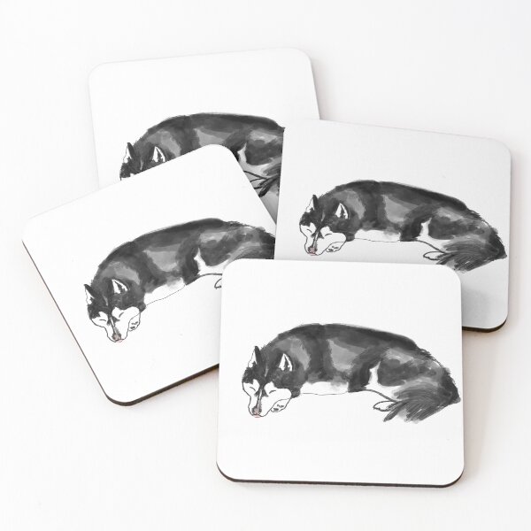Item preview, Sleeping husky  designed and sold by GylVanEm.