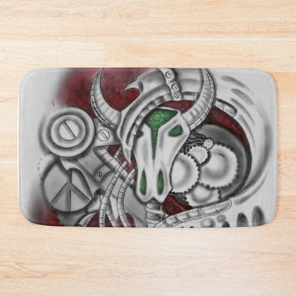 Item preview, Biomechanical bull head  designed and sold by attracdionz.