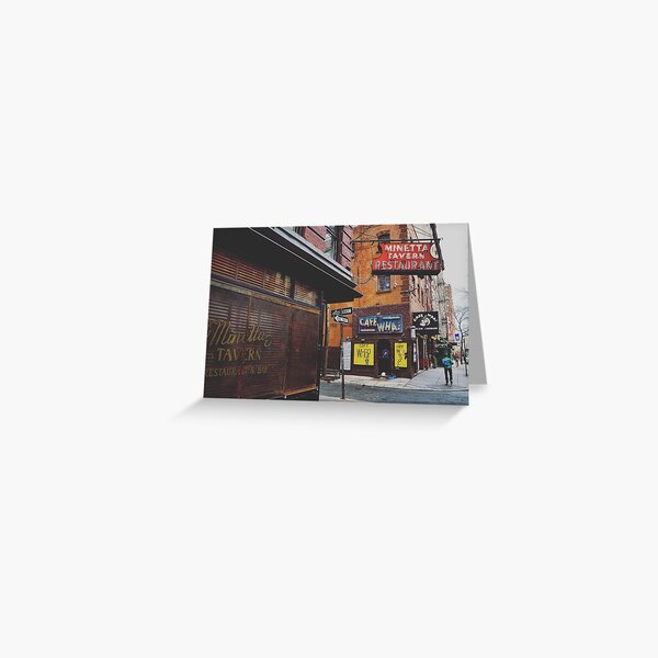 Item preview, Cafe Wha?, New York City designed and sold by JustinImler.