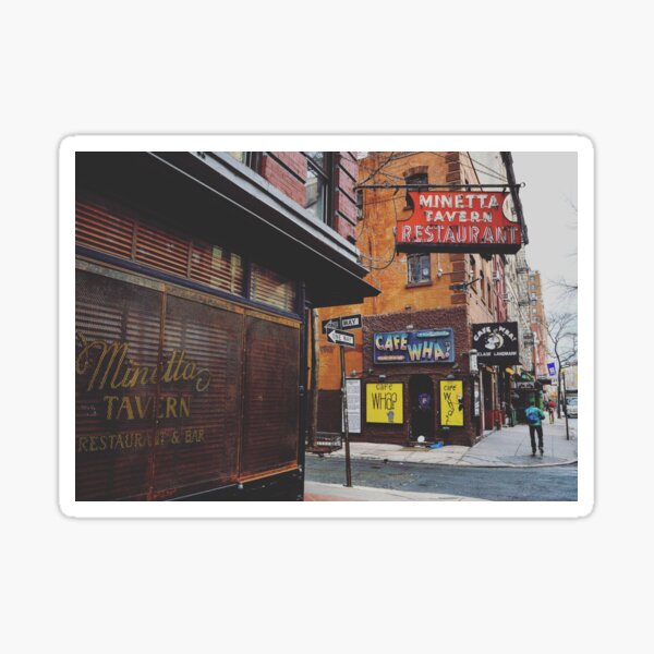 Item preview, Cafe Wha?, New York City designed and sold by JustinImler.