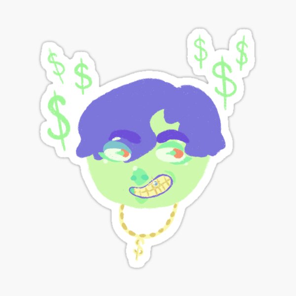 "Money bags McGee" Sticker for Sale by iikwa Redbubble