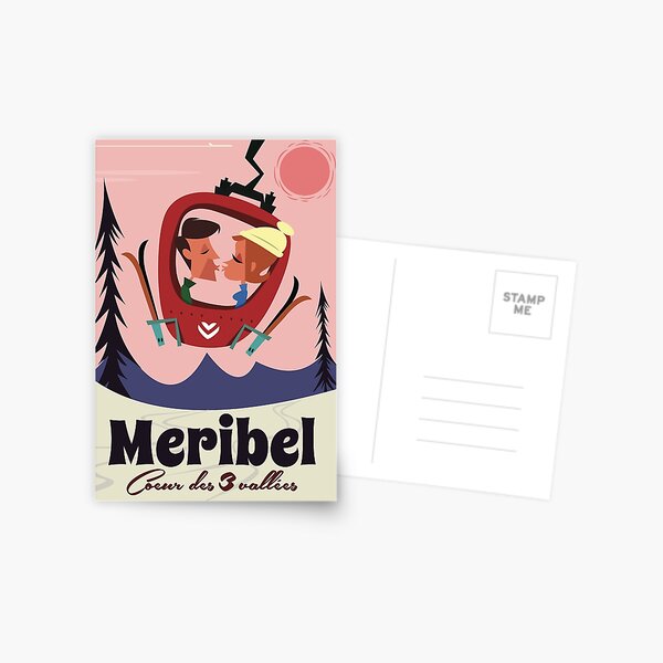 Item preview, Meribel poster designed and sold by GAGodel.