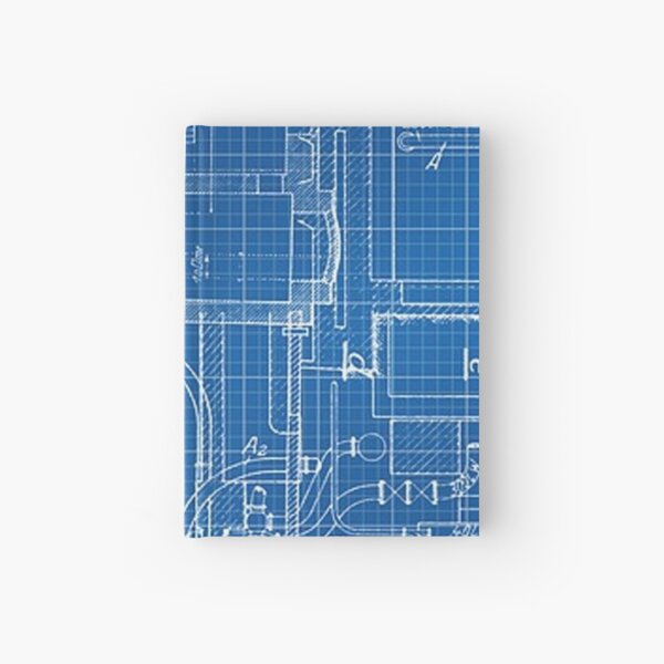 BLUEPRINT. BLUEPRINTS. Hardcover Journal