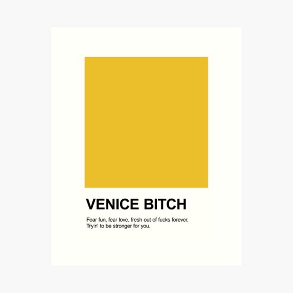Item preview, Venice BitchPantone Swatch designed and sold by Julia DeVincentis.