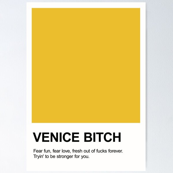 Item preview, Venice BitchPantone Swatch designed and sold by Julia DeVincentis.