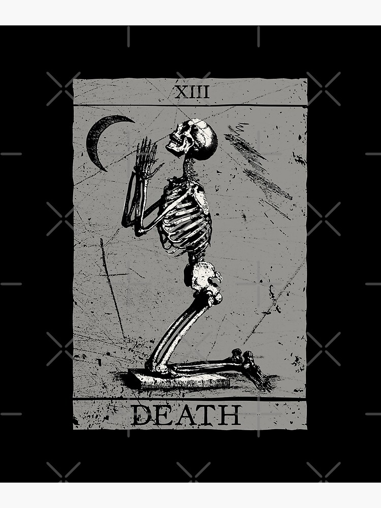 Buy Death Tarot Card Poster Halloween Poster Headless Horseman Online in  India 