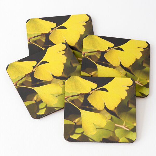 Item preview, Golden ginkgo leaves, autumn in Tokyo designed and sold by Delphimages Art.