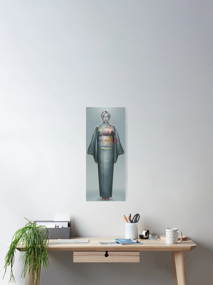 Thumbnail 2 of 3, Poster, Geisha designed and sold by Rhuven.