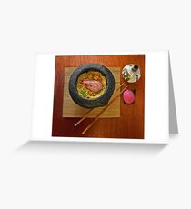 Prawn Noodles Greeting Card
