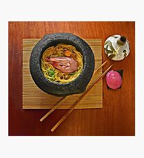 Prawn Noodles Photographic Print