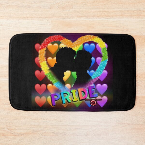 Item preview, Malec Pride Rainbow Heart  designed and sold by DeviantMalec.