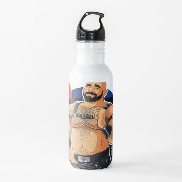 JIM LIKES LEATHER - DETAIL Water Bottle