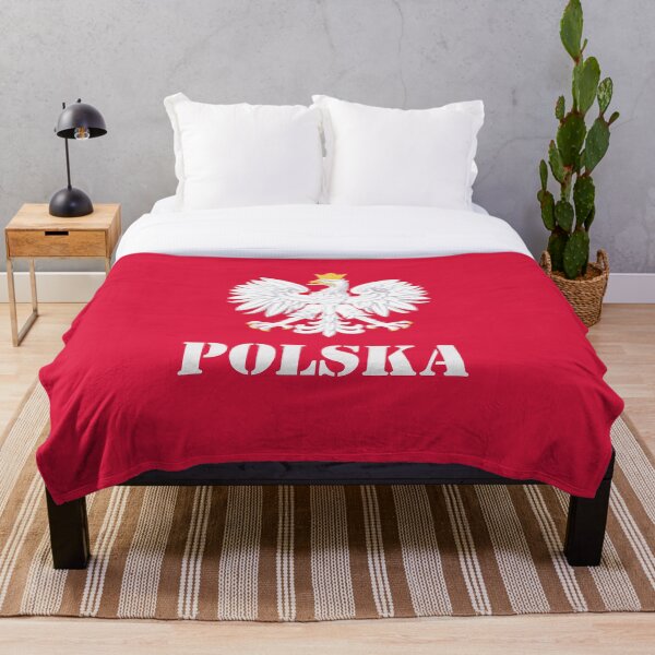 "Poland Polish Flag Polish Eagle" Throw Blanket for Sale by vladocar Redbubble