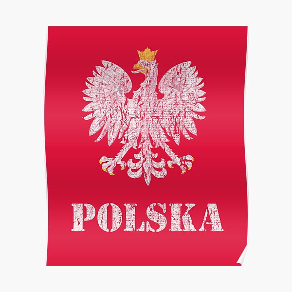 Acumulativo Seducir partícipe Póster «Polonia Bandera Polaca - Águila Polaca» de vladocar | Redbubble