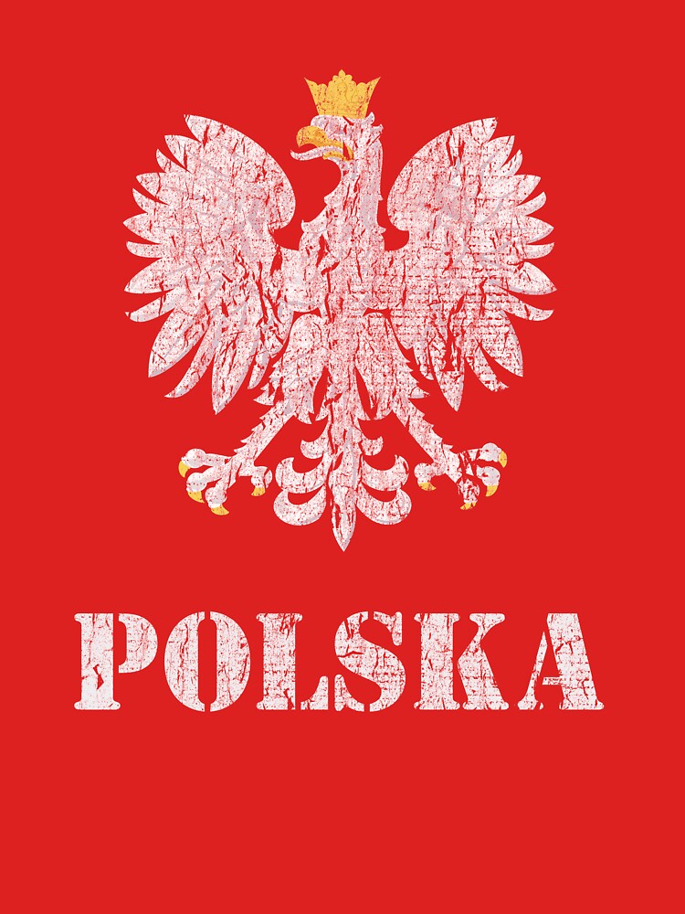 Vintage Polen Polnische Flagge Polnischer Adler T Shirt Von Vladocar Redbubble 9684