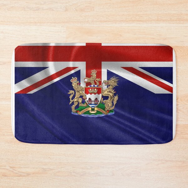 Item preview, Hong Kong - 1959-1997 Coat of Arms over Flag  designed and sold by Serge Averbukh Art Studio.