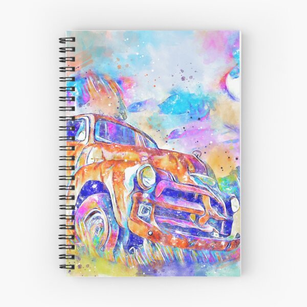 Item preview, Abandoned Truck Watercolor art  designed and sold by Nora Gad.