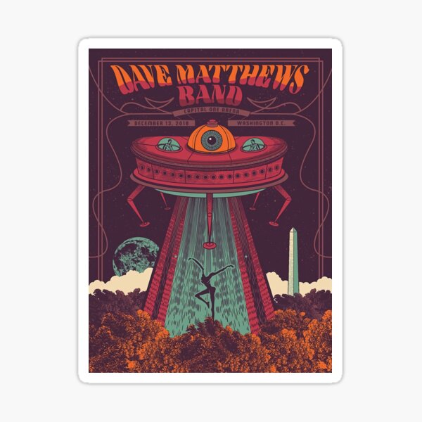 #DMB2018 CAPITAL ONE ARENA Washington DC Sticker