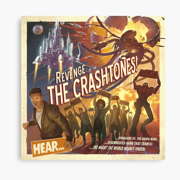 REVENGE of the CRASHTONES Canvas Print