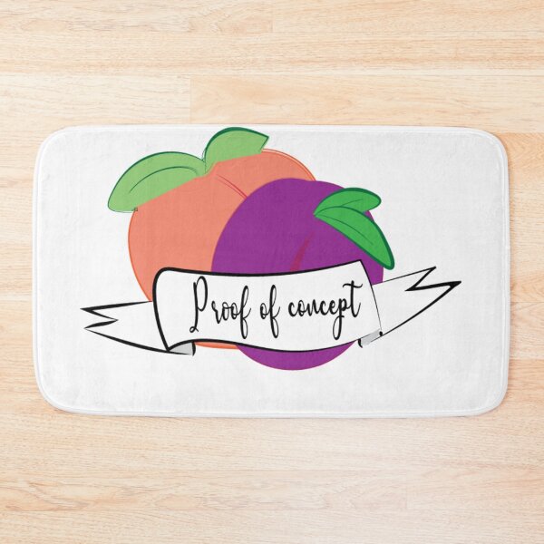 Item preview, Peaches and Plums - Proof of concept designed and sold by BunnyMomMtl.