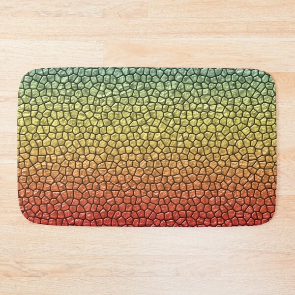 Item preview, Blue Gold Red Reptile Skin designed and sold by HomeLivingCo.