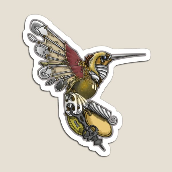 Item preview, Time Is Fleeting: Steampunk Hummingbird designed and sold by iampickledtink.