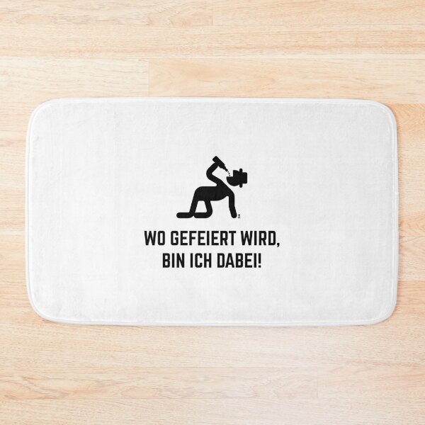 Item preview, Wherever there's a party, I'm there! (Party Celebrations / Black) designed and sold by MrFaulbaum.