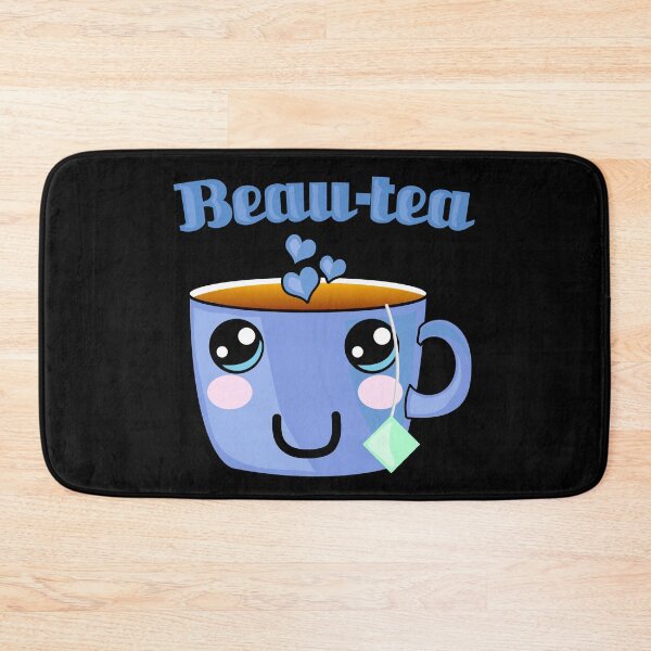 Item preview, Beau-tea - Beautiful tea pun design designed and sold by Kam-designs.