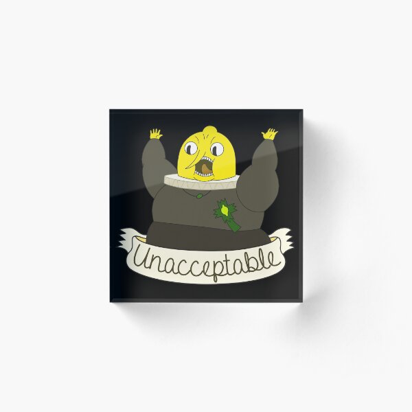 Earl of Lemongrab Acrylic Block