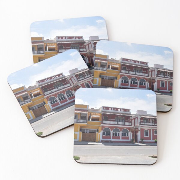 Item preview, Colorful Houses - French Colony, Pondicherry, India designed and sold by SigmaFox.