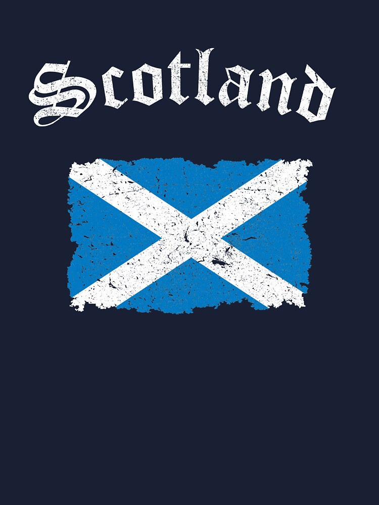 Vintage Scotland T-Shirt Retro Scottish Flag Shirt Vintage Scotland T-Shirt Retro Scottish Flag Shirt