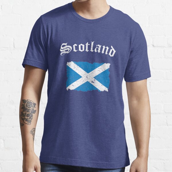 "Vintage Scotland Flag Retro Scottish Flag" Tshirt for Sale by