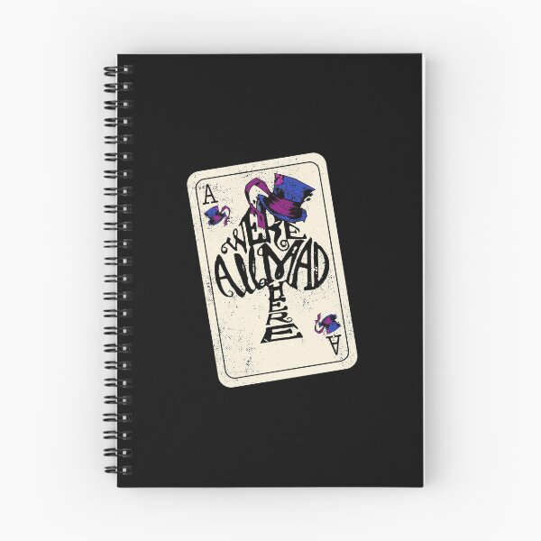 Item preview, Ace Of Spades Were All Mad Here - Mad Hatter Hat Playing card designed and sold by KoolMoDee.