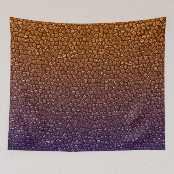 Item preview, Orange Purple Reptile Skin designed and sold by HomeLivingCo.