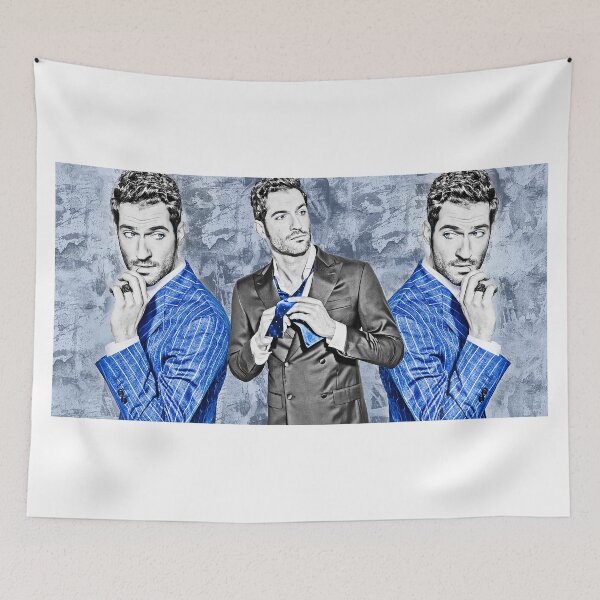 Artikelvorschau, Luzifer - Tom Ellis Design entworfen und verkauft von Kristin Harris Productions: Fanart Designs.