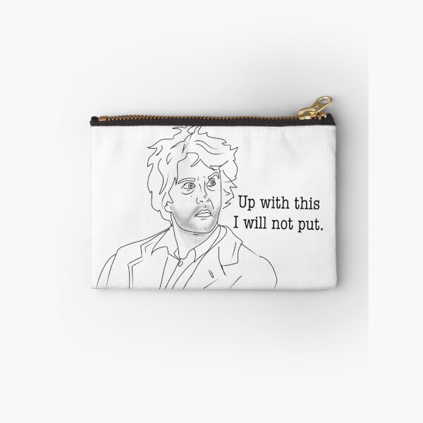 Item preview, Bernard Black "Up with this I will not put" designed and sold by GranyeWest.