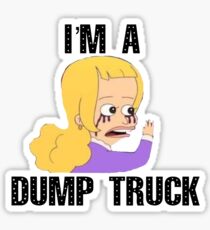 Lola I’m a dump truck Sticker