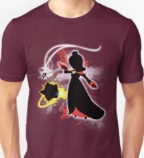 Super Smash Bros. White/Red Rosalina Silhouette Unisex T-Shirt